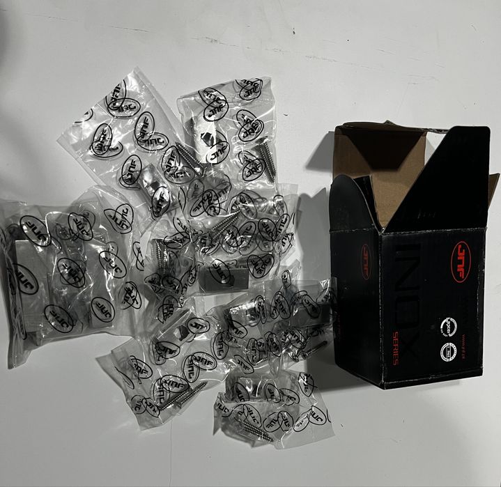 15 x Cremonas em inox novas JNF
