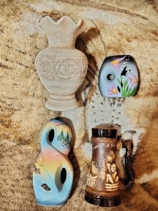 Вазы. Кружка. Керамика. Одним лотом.