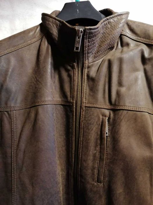 Camel Active .Kurtka męska skórzana Camel. R. XXL.