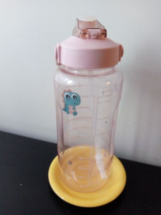 Bidon na wodę, 2 litry, dinozaury