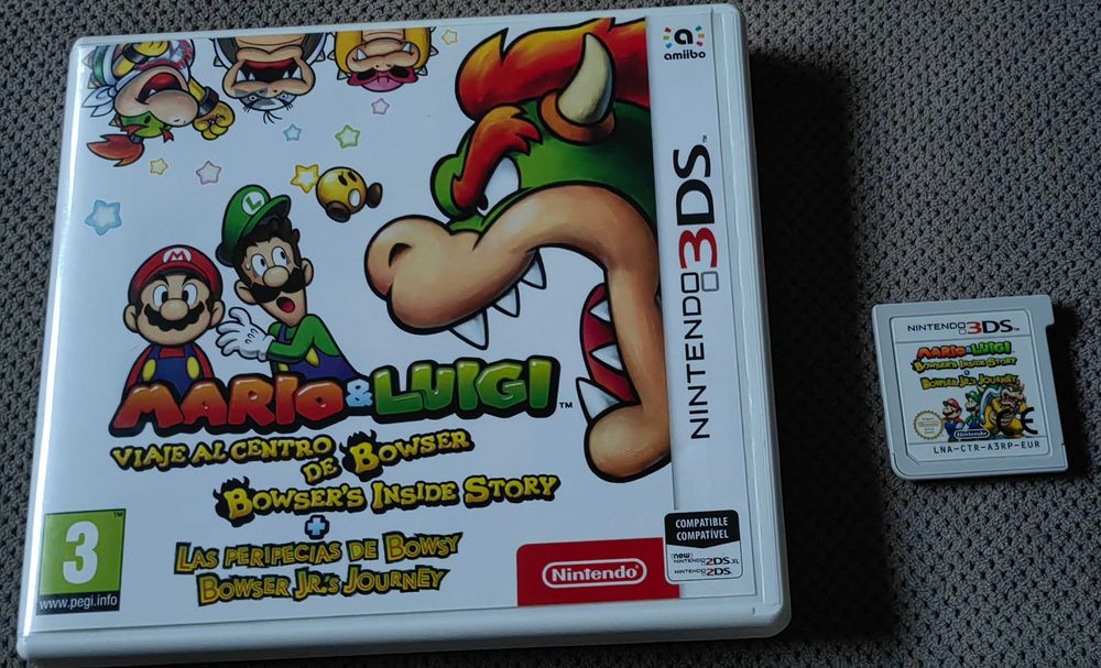 Mario & Luigi Bowser's Inside Story +Bowser Jr.'s Journey Nintendo 3DS