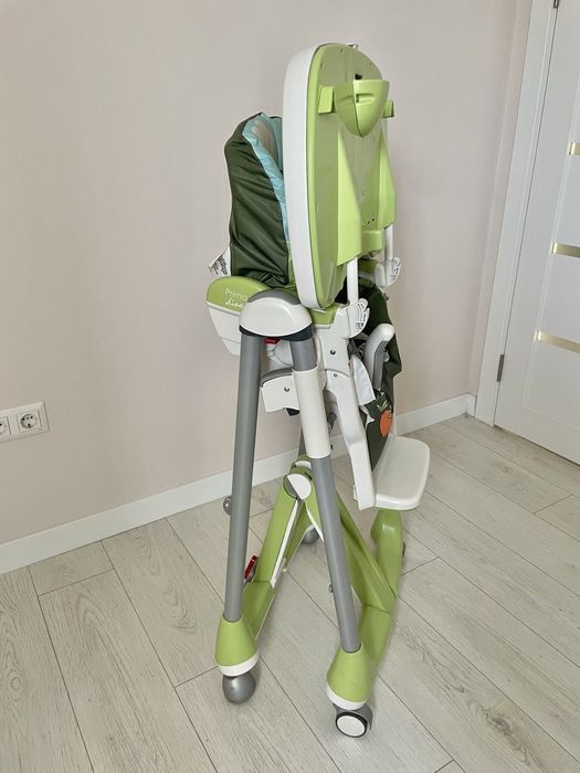 Дитячий стільчик для годування Peg-Perego Prima Pappa Diner у дизайні Happy Farm. Гарний стан. Самовивіз або OLX-доставка