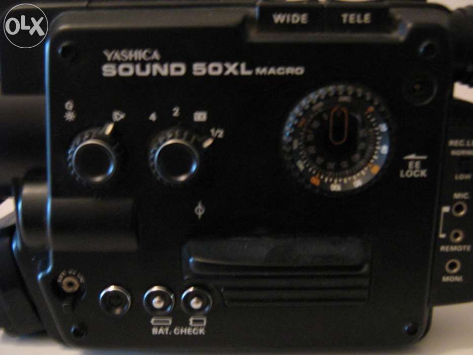 Máquina camara de filmar 8mm  yashica sound 50 xl macro