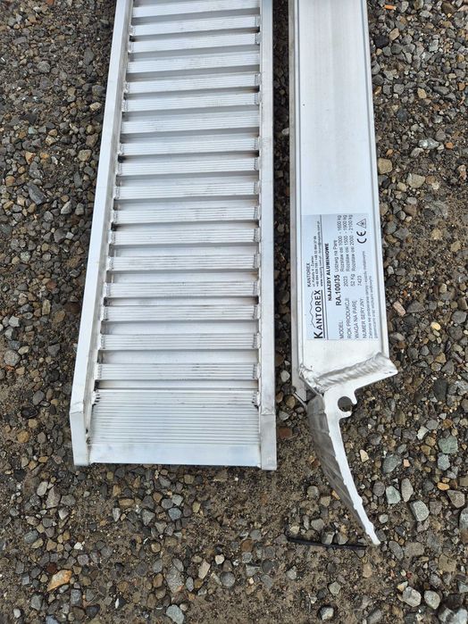 Najazdy Aluminiowe 1-5m idealne do wszelkich minikoparek, CENA BRUTTO
