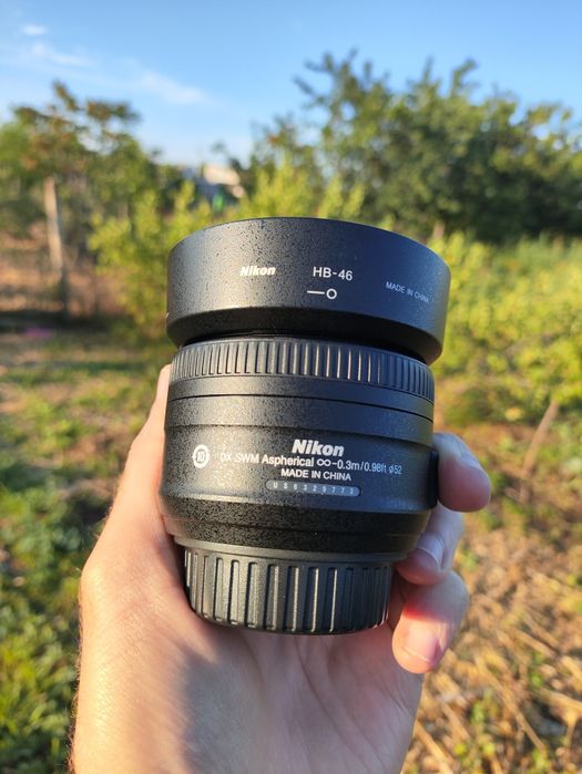 Объектив Nikkor 35mm f/1.8g AF-S DX
