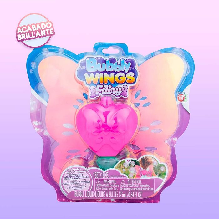 Крилья феи мыльные пузыри мильні бульбашки Bubbly Wings Bubble Maker