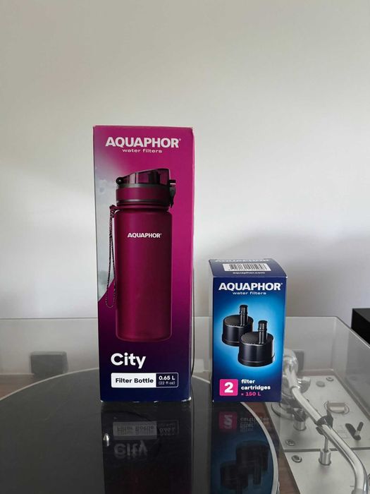 Butelka filtrująca Aquaphor City 650 ml + wkład filtrujący