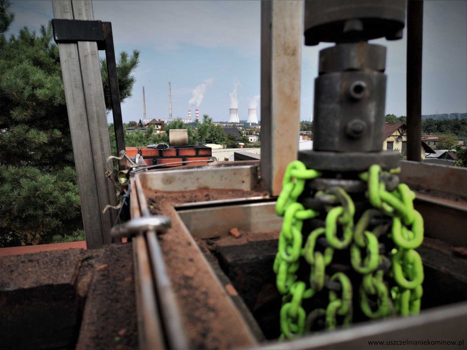 Naprawa komina szlamowanie renowacja wkłady ceramika frezowanie