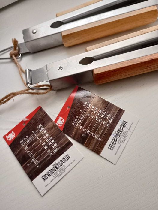 Szczypce do grilla z blokadą