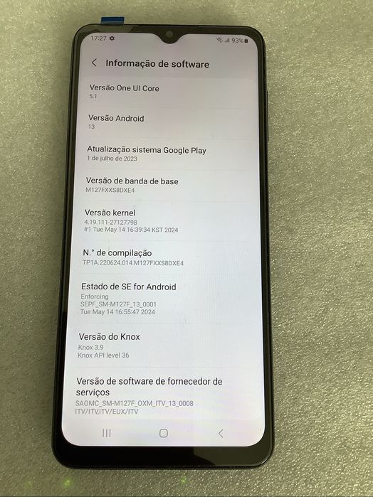 Telemovel Samsung Galaxy M12 64GB  SM-M127F