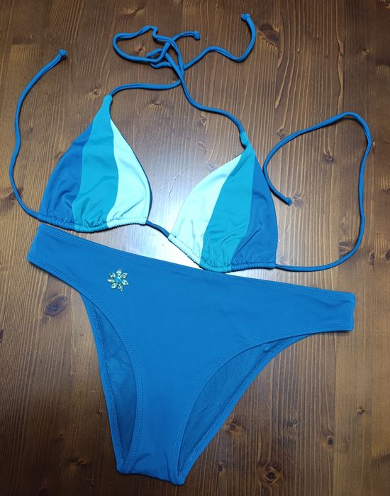 Biquíni azul Calzedonia