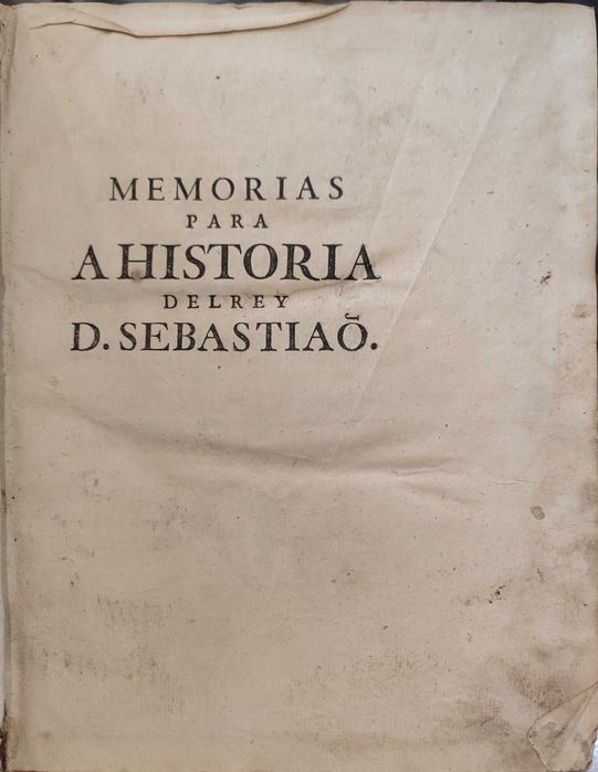 MEMÓRIAS PARA A HISTÓRIA  DE PORTUGAL,  de 1554 até o ano de 1561.