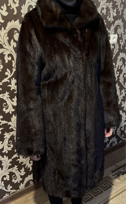 Шуба норкова довга вінтаж