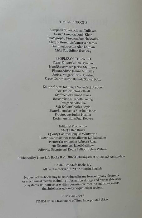 Jungle Nomads of Ecuador: The Waorani, 1982