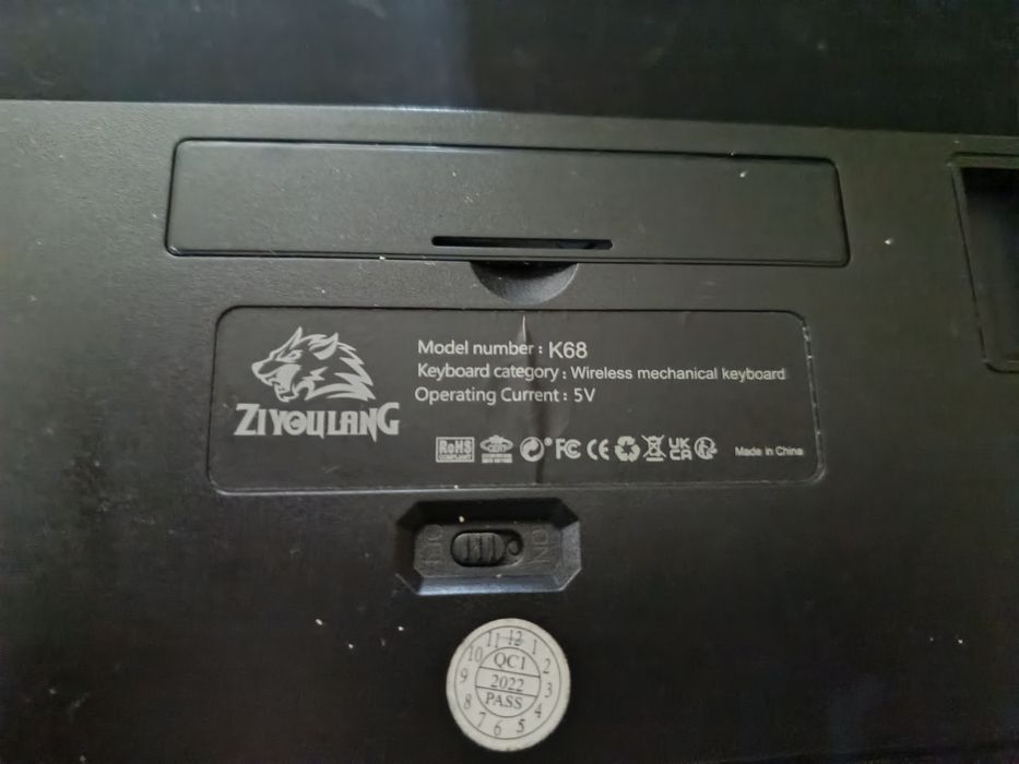 Механическая беспроводная клавиатура К68