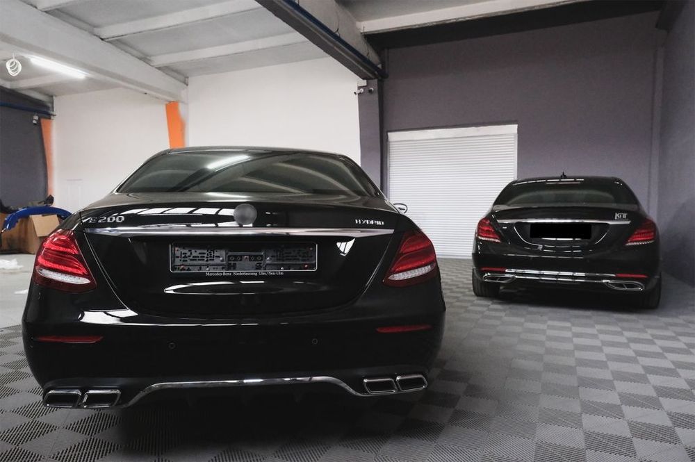 Ponteiras de Escape Mercedes C / CLS / E / S / SL Amg