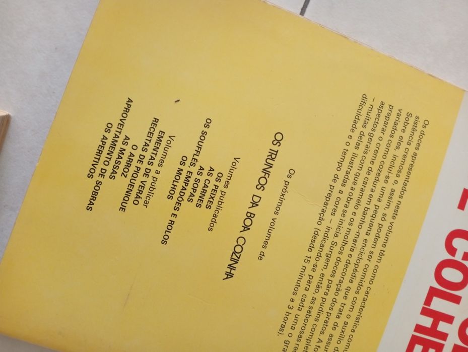Livros "Os trunfos da boa cozinha"