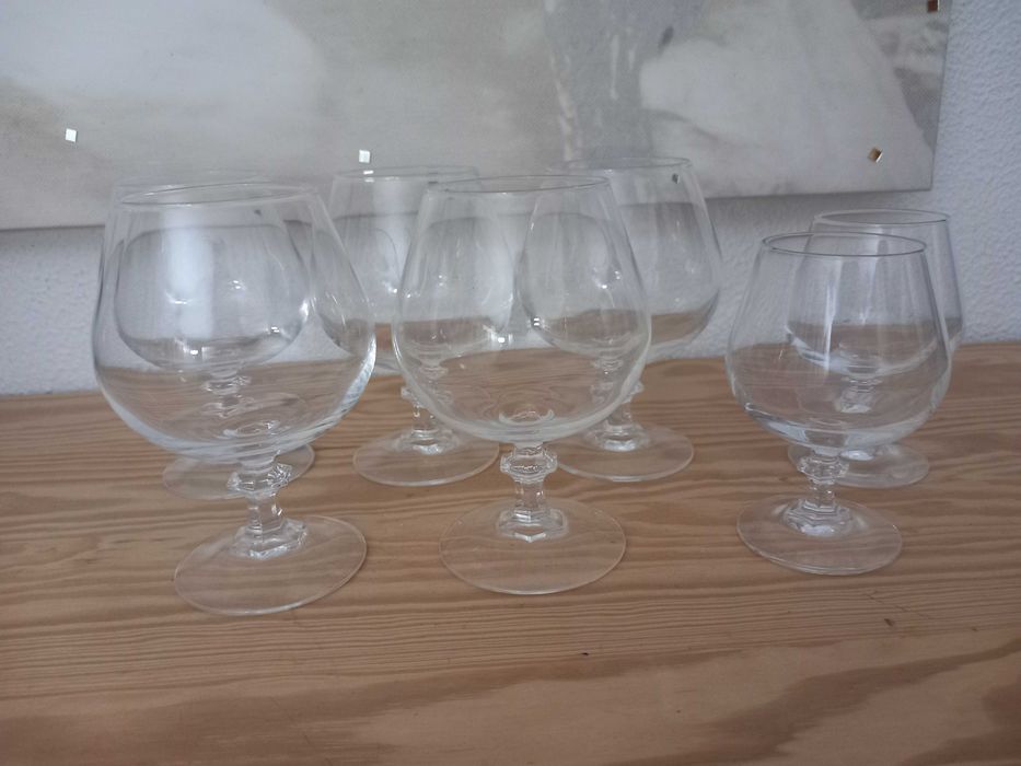 Serviço de Bar Cristal d'Arques France – Lote 16 Peças (Longchamp)
