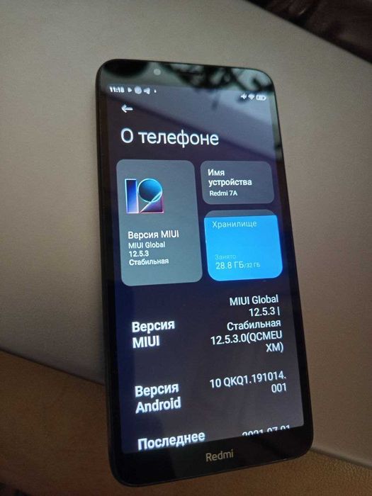 xiaomi redmi 7a полностью рабочий смартфон андроид