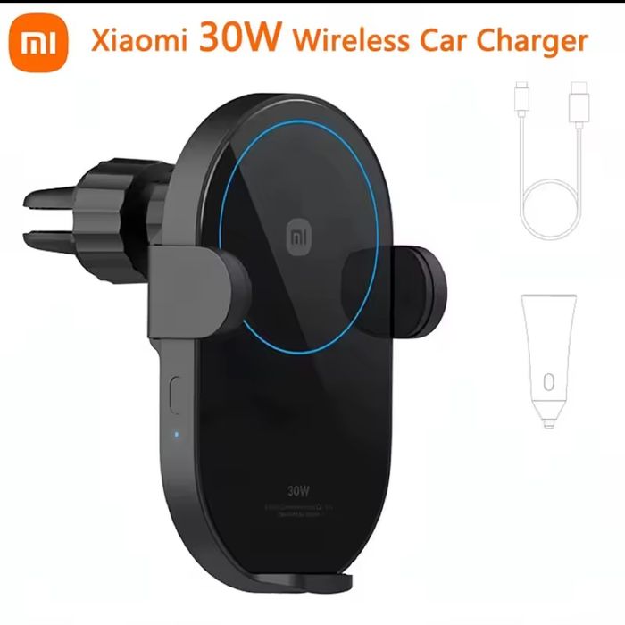Автомобільний тримач для смартфона Xiaomi Mi Wireless Charger Car 30W
