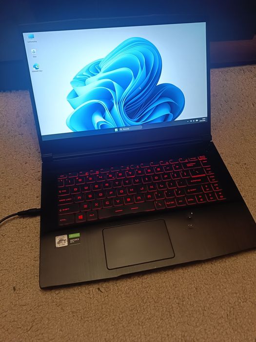 Laptop gamingowy MSI GF63 Thin 10SCXR 15.6" IPS i5-10300H 8GB RAM 512GB SSD GeForce GTX1650 Max-Q Windows 11