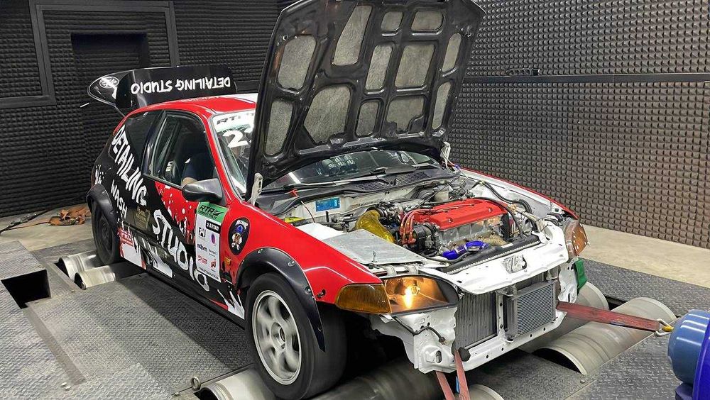 HONDA Civic EG, H22a 235 кс, K20, Time attack, кільцеві, гірські гонки