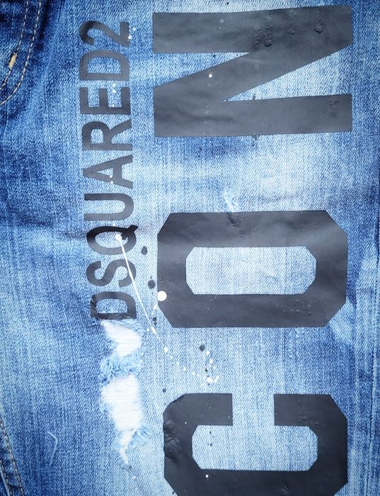 Dsquared2 Spodenki męskie Jeans Icon  roz.46 Wyprzedaż