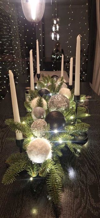 Jodła Girlanda Świąteczna Choinkowa Stołowa Zielona Schody Stół 110CM