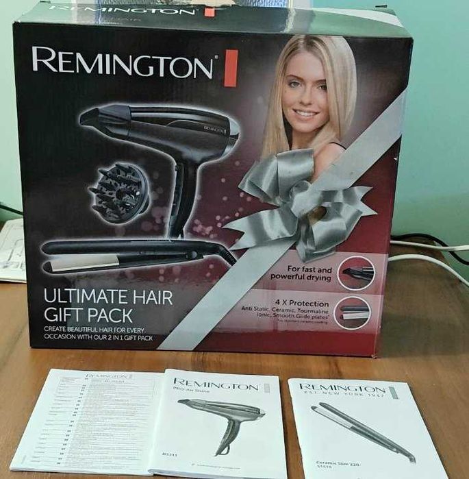 Дешево профессиональный набор Фен Стайлер выпрямитель Remington D5215GP