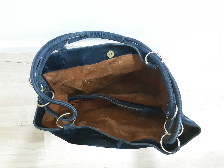 Mala de Senhora em Veludo Vintage