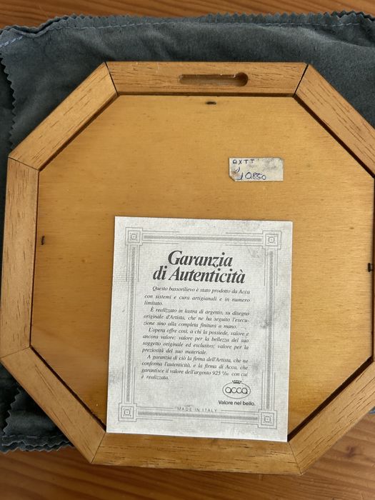 2 Quadros em prata da marca Acca
