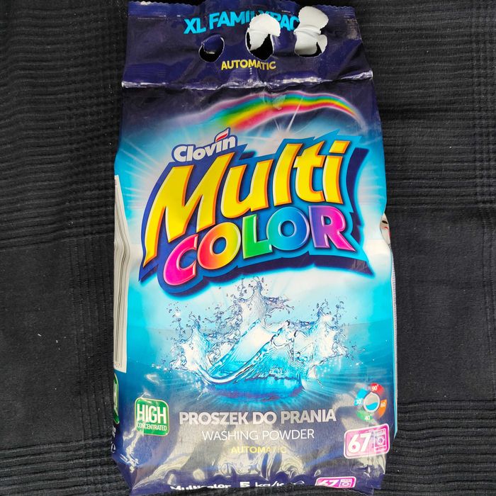 Proszek do prania Multicolor 5kg folia