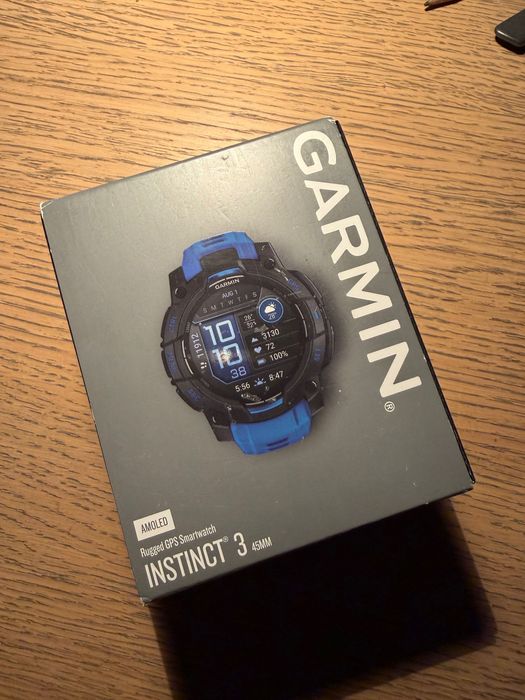 Garmin Instinct 3 AMOLED 45mm Niebieski