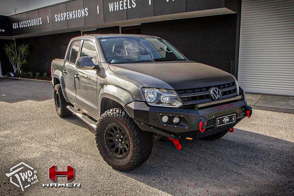 Zderzak przedni stalowy Offroad HAMER King Volkswagen Amarok 2010-2021