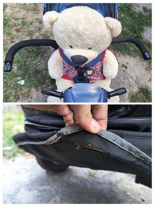 Велосипед с родительской ручкой