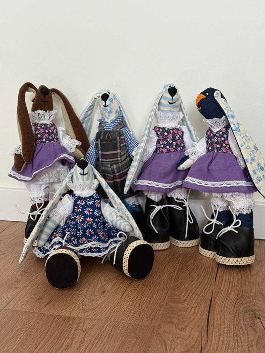 Króliczek Tilda „Stokrotka" – rękodzieło handmade, unikat