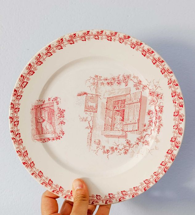 Conjunto de Pratos Sarreguemines