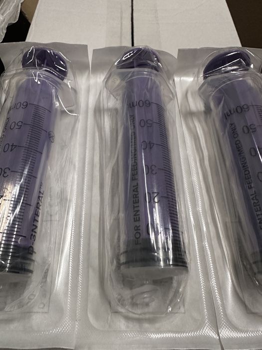 Strzykawki do zywienia dojelitowego enfit 60ml