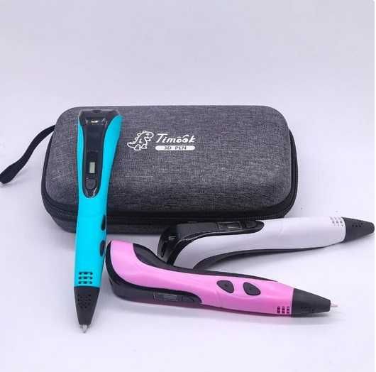 Caneta 3D nova versão + acessórios + 50m PLA - Entrega imediata