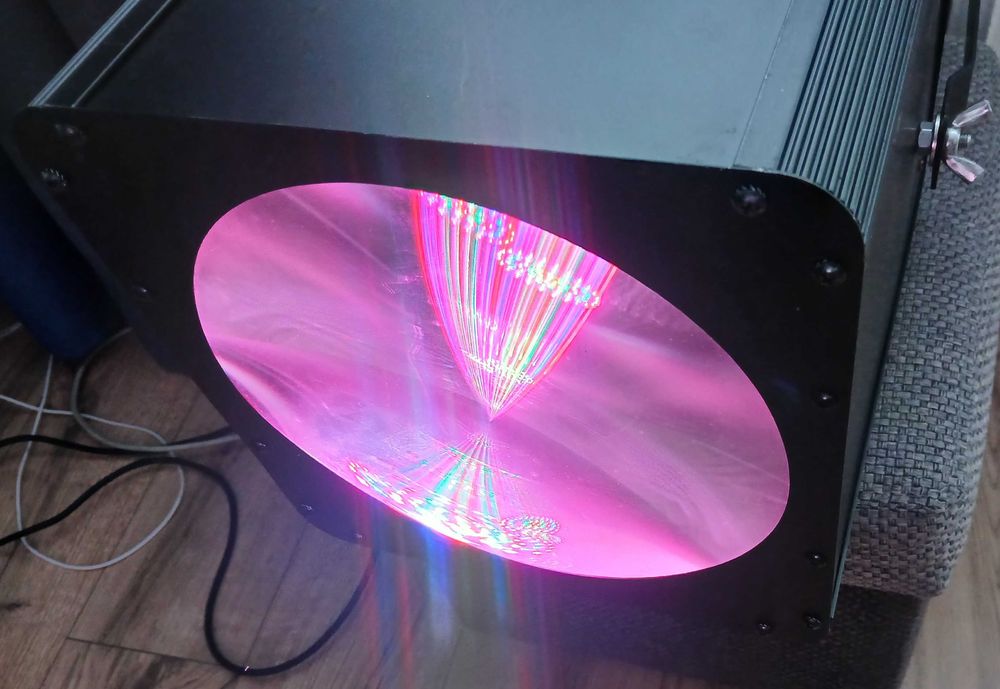 Flower jak Revo 3 Eurolite LED FX-300 DMX efekt dyskotekowy