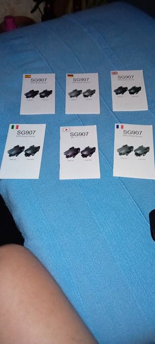 Drone modelo sg907 max com três echos