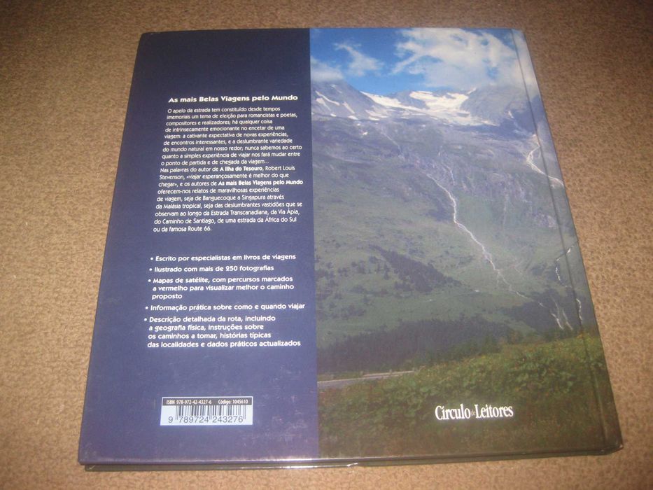 Livro "As Mais Belas Viagens Pelo Mundo"