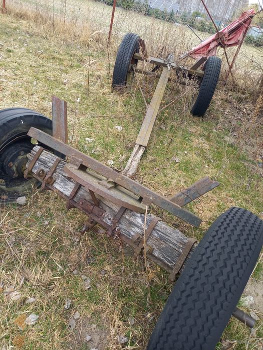 wóz metalowy do traktor