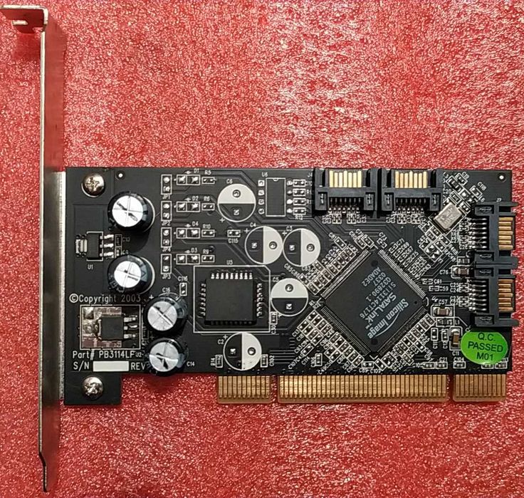 Контроллер ST Labs Serial ATA PCI Card: 327 грн. - Аксесуари й ...
