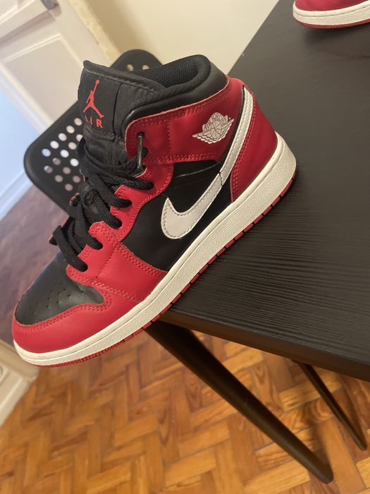 jordan 1 vermelho numero 39