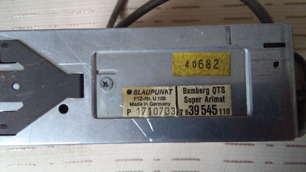 Radio Blaupunkt Bamberg QTS Super Arimat