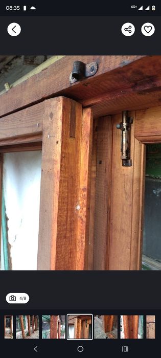 Окна деревянные 6 шт