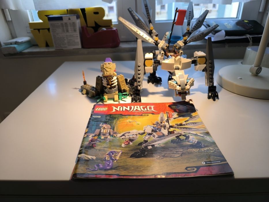 (361pcs)Lego Ninjago Titanium Dragon 70748