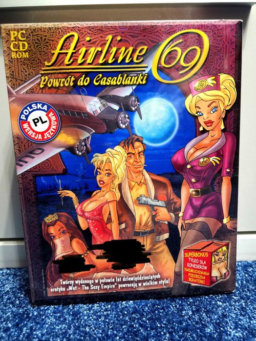 Airline 69 Powrót Do Casablanki  - Big Box - PC PL Dubbing 2003r