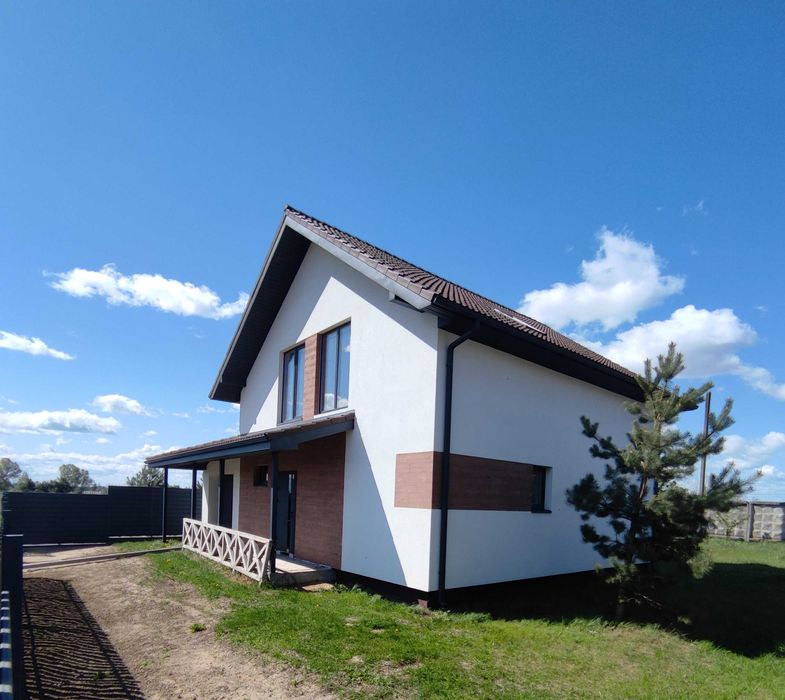 Дом 128м2 6сот Іванків Бориспільський до Києва 25км котеджне містечко